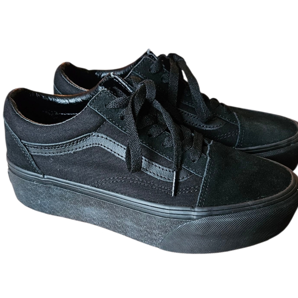 Platform Vans shoes